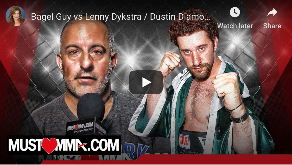 bagel guy dustin diamond celebrity boxing