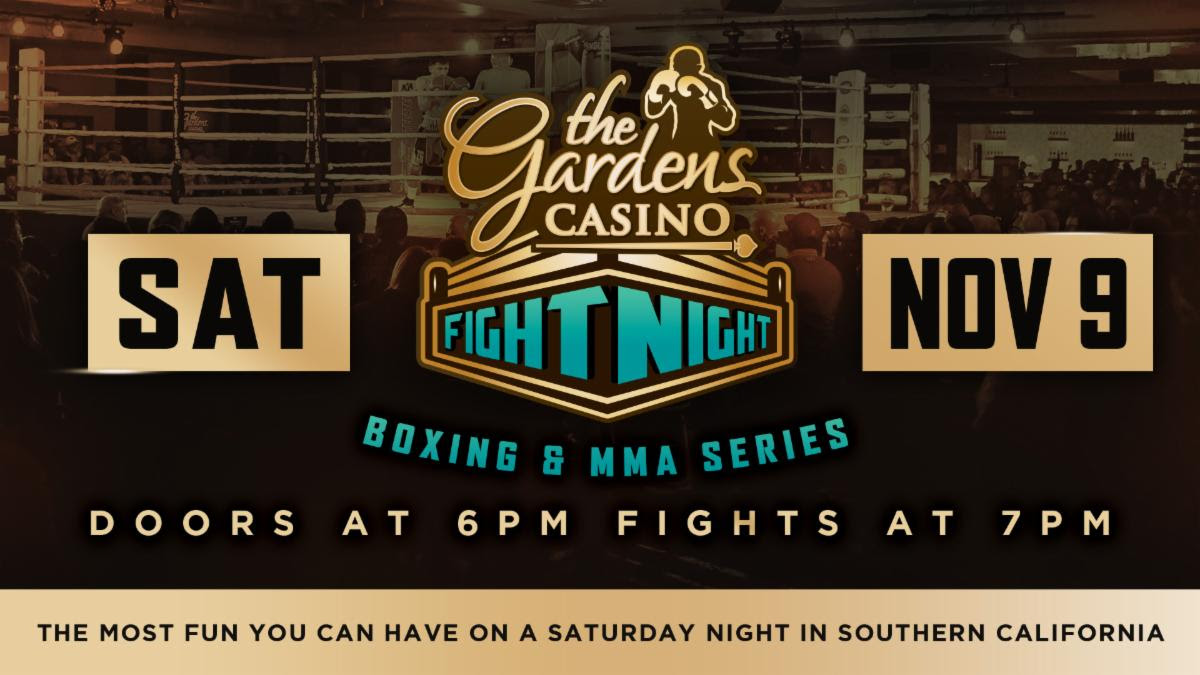 garden casino boxing mma series