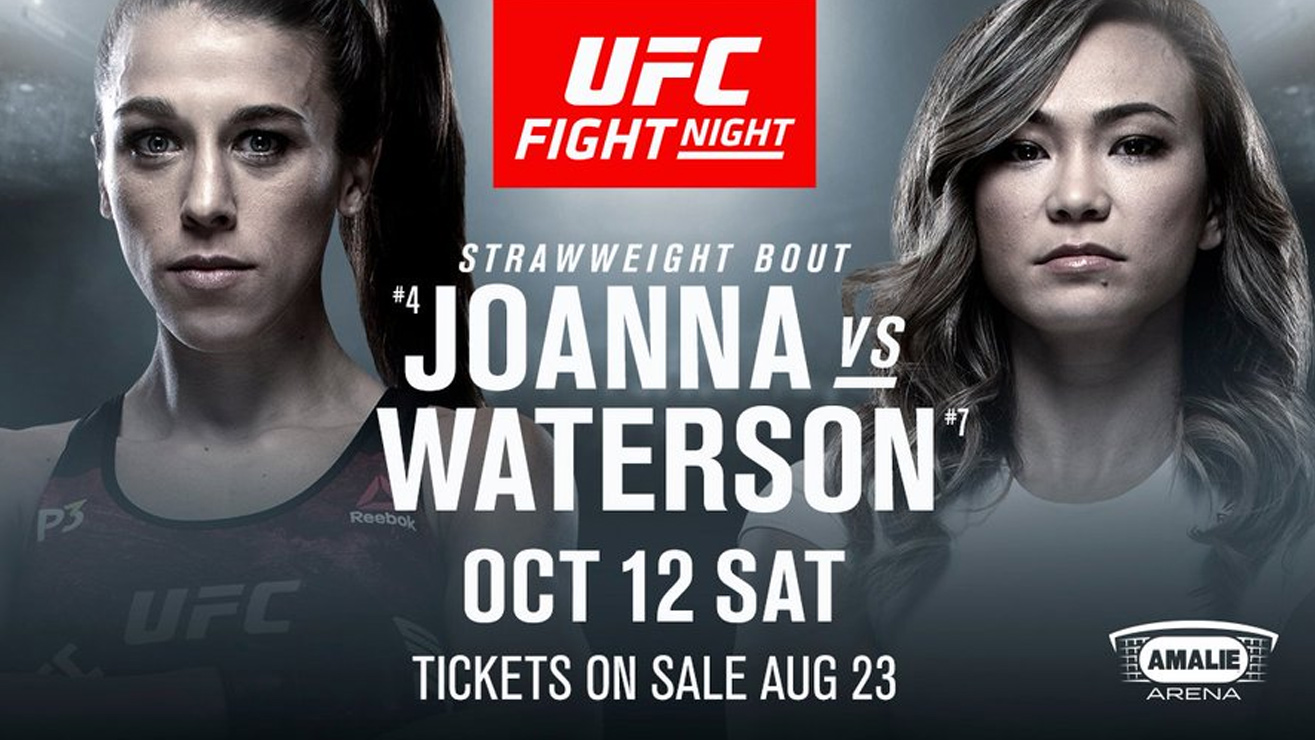 ufc tampa joanna waterson