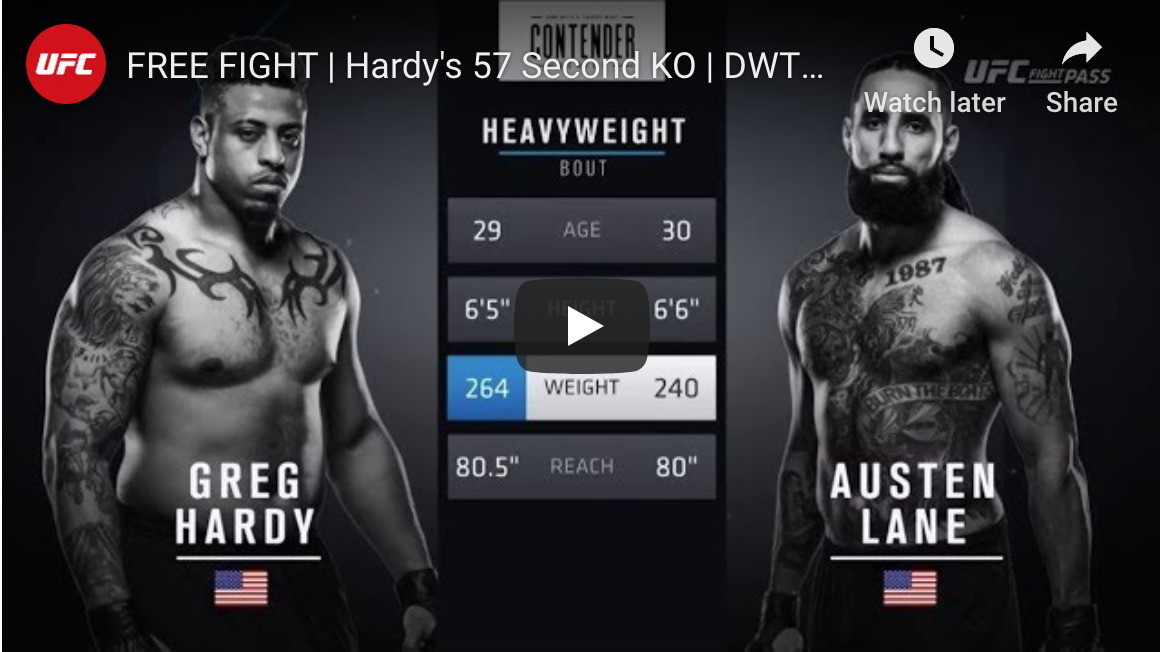 dwtncs Greg Hardy vs Austen Lane