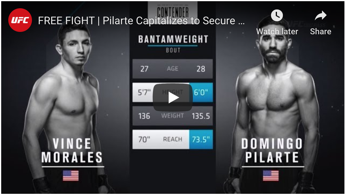 dwtncs Vince Morales vs Domingo Pilarte