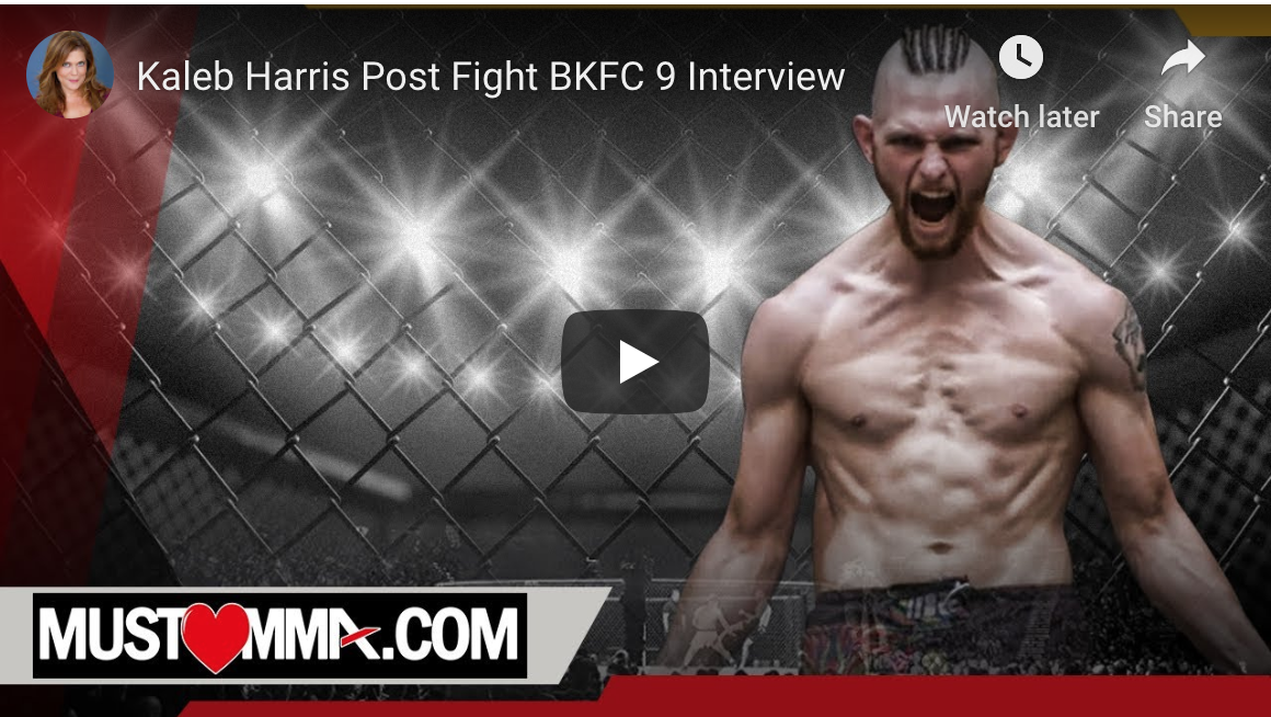 kaleb harris bkfc 9