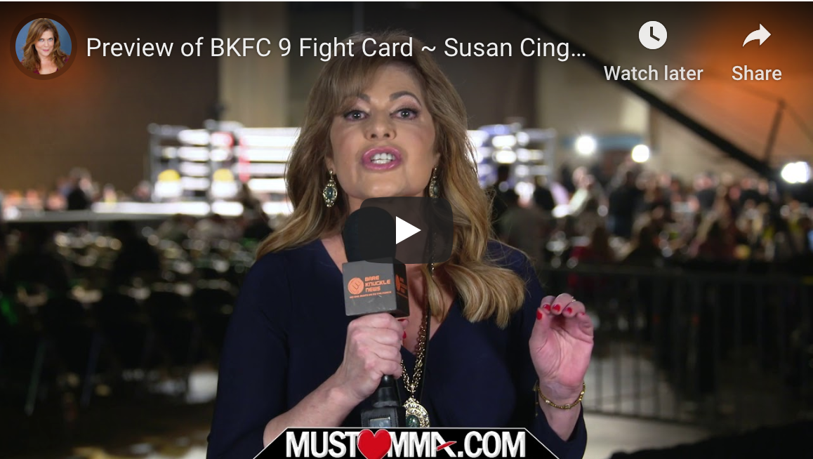 susan cingari bkfc 9