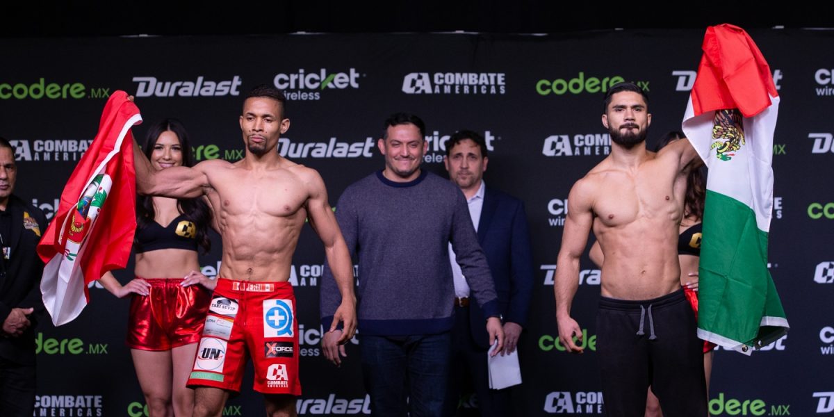 combate americas stockton weigh ins