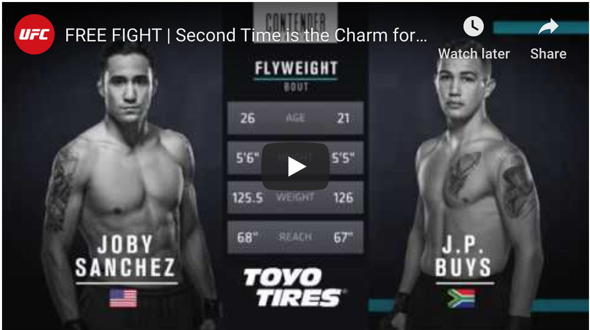 dwtncs Joby Sanchez vs JP Buys